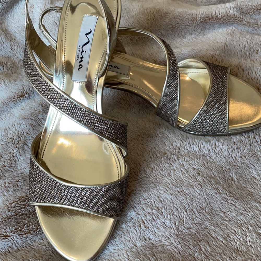 Heels Gold 8.5